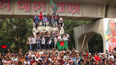 Bangladesh's Prime Minister Flees the Country Following Protests ...