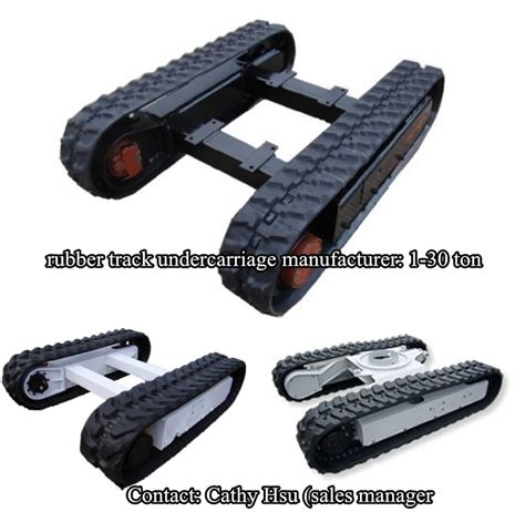 rubber track undercarriage for custom design | tradekorea