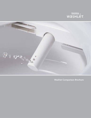 WASHLET® Fit Chart - Toto - PDF Catalogs | Documentation | Brochures