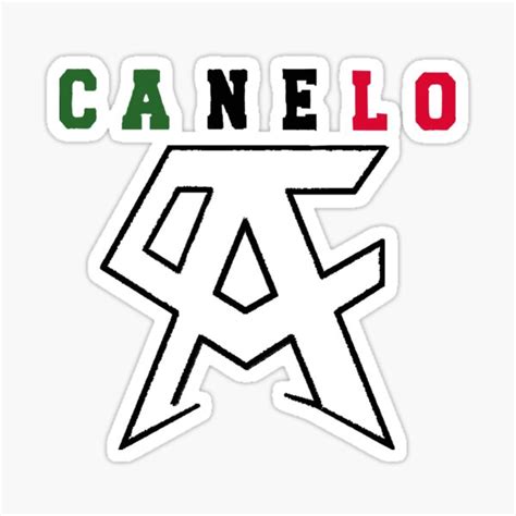 "canelo alvarez logo" Sticker for Sale by abdallaharef | Redbubble