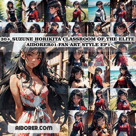 30+ SUZUNE HORIKITA CLASSROOM OF THE ELITE AIDORER01 FAN ART STYLE EP1 ...