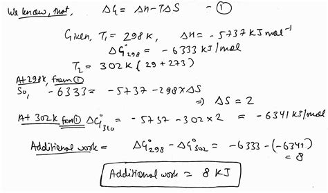 At 298K , the standard enthalpy of combustion of sucrose is - 5737kJ mol^-1 and the standard ...