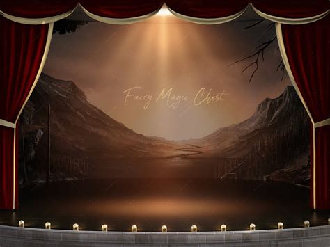 Digital Backdrop. Classic Theater Stage Perfect for Ballet. - Etsy ...