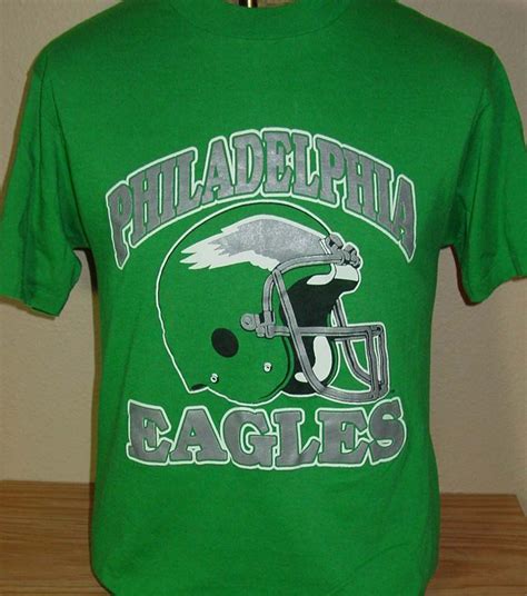 Vintage 1980s Philadelphia Eagles NFL football t shirt 50/50 | Eagles nfl, Retro tshirt ...