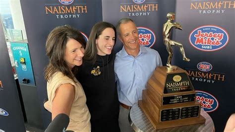 Caitlin Clark wins Naismith National Player of the Year