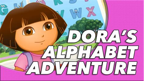 Dora Learn Alphabet ABC | Dora the Explorer Alphabet song game - YouTube