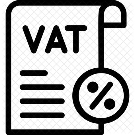 Vat Icon - Download in Line Style