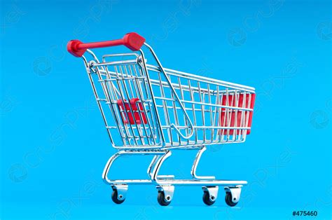 Shopping cart against the background - stock photo 475460 | Crushpixel