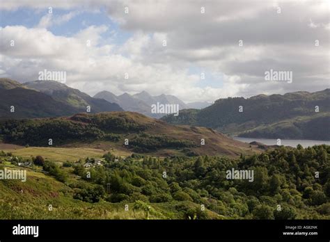 "Five Sisters" mountains, Ross-shire Scotland Stock Photo - Alamy