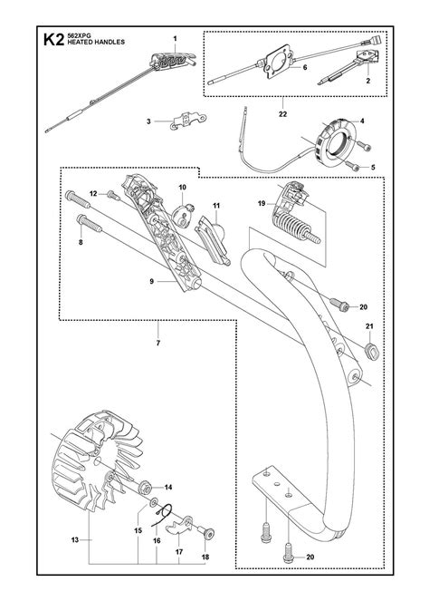 Husqvarna 562XP Parts Diagram: Exploring Every Component of this High-Performance Chainsaw