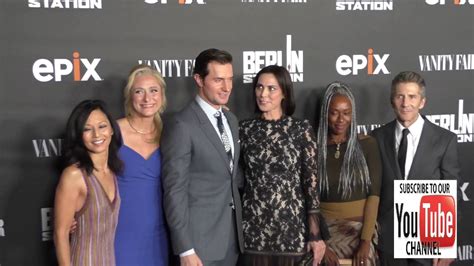 Berlin Station Cast at the Premiere Of EPIX's Berlin Station at Milk Studios in Hollywood - YouTube