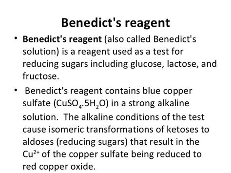 The Characterization of Carbohydrates