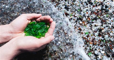 7 Sea Glass Beaches In The U.S. That Are Totally Hidden Gems