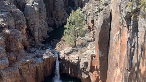 Sycamore canyon waterfall Arizona - YouTube