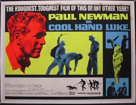 Cool Hand Luke Poster, UK Quad, 1967