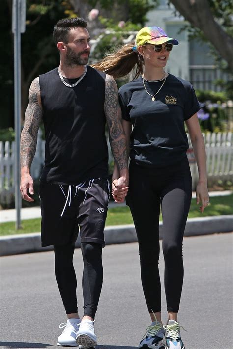 BEHATI PRINSLOO and Adam Levine Out and About in Los Angeles 05/27/2018 – HawtCelebs