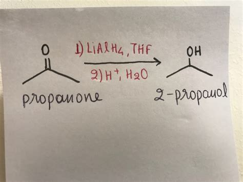 How is propanone converted into Propan - 2 - ol? - Brainly.in