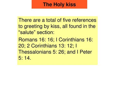 PPT - The Holy kiss PowerPoint Presentation, free download - ID:358383