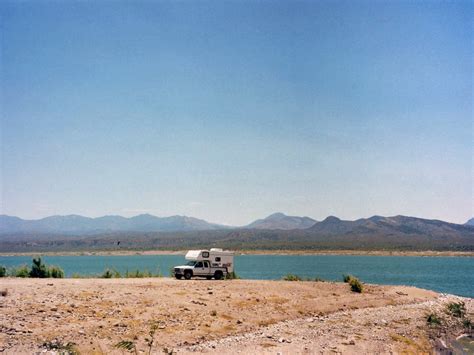 Lakeshore camping: San Carlos Lake, Arizona