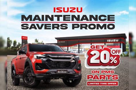 Isuzu PH rolls out 'Maintenance Savers Promo'