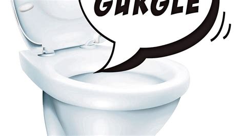 How to stop a gurgling toilet