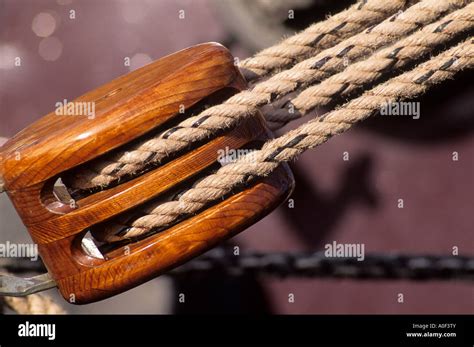 block and tackle Stock Photo - Alamy