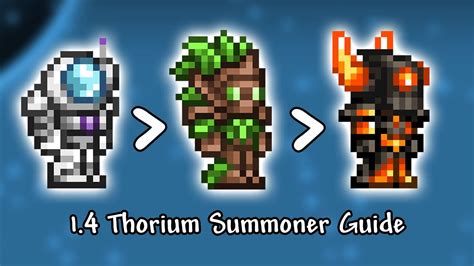 Summoner Loadouts Guide - Thorium Mod v1.7 (Terraria 1.4 Update) - YouTube