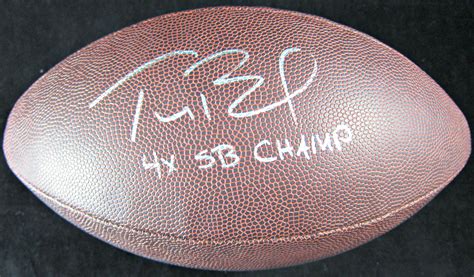 tom-brady-signed-football - Memorabilia Center