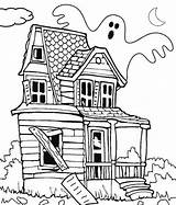 25 Free Printable Haunted House Coloring Pages For Kids sketch template
