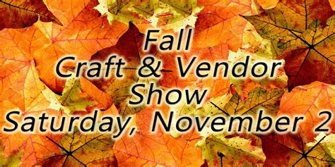 Fall Craft and Vendor Show - Bridge View Center - Ottumwa, Iowa