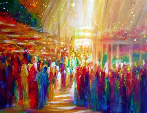 Pin by Phil Armour on crowd | Heaven art, Spiritual artwork, Jewish art