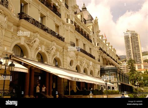 Monaco, Hotel de Paris Stock Photo - Alamy