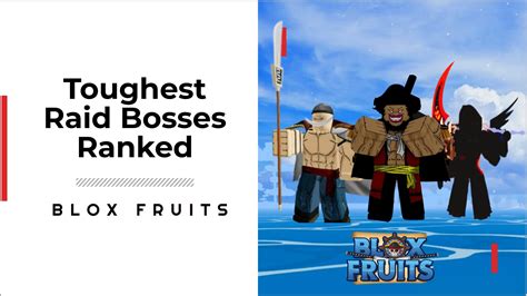 Toughest Raid Bosses in Blox Fruits Ranked | GameGrinds