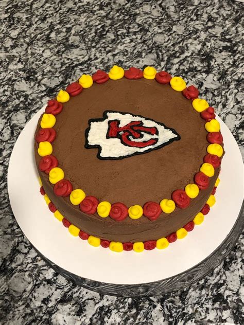 Kansas City Chiefs cake in 2023 | Cake, Birthday cake, Sweets