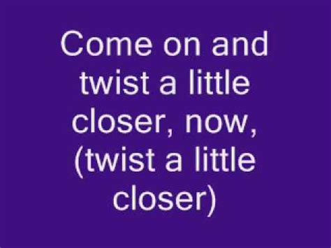 Twist and shout lyrics - YouTube