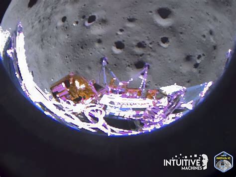 Odysseus moon lander will cease working after sideways landing | MPR News