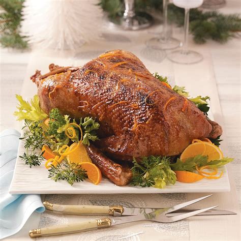 Christmas Goose with Orange Glaze Recipe: How to Make It