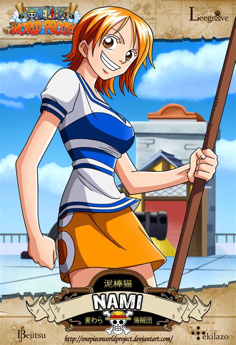 One Piece - Nami by OnePieceWorldProject on DeviantArt