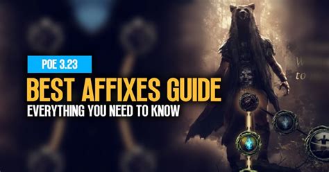 PoE 3.23 Best Affixes Guide: Everything You Need To Know