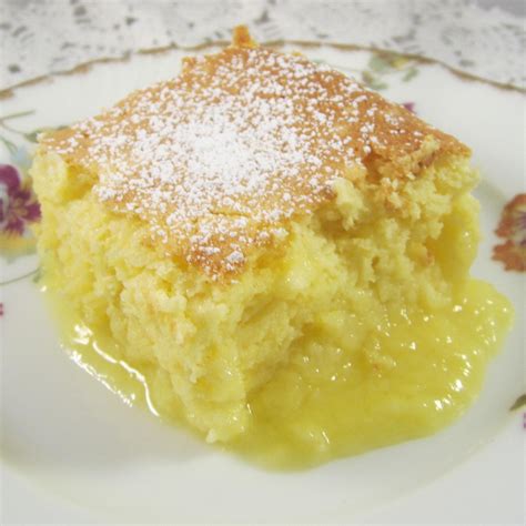 Lemon Custard Pudding Cake