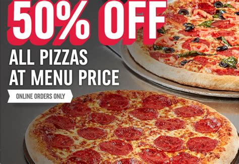 Domino’s Pizza Canada Special Offer: Save 50% Off All Pizzas When You Order Online, Today! - Hot ...