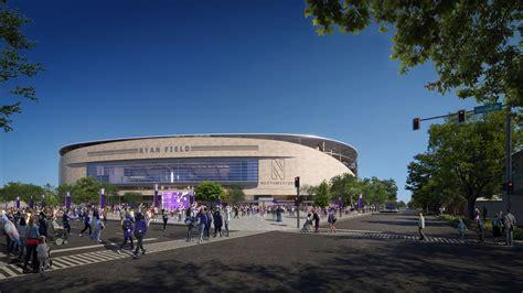 Northwestern unveils plans for new football stadium