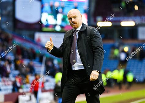 Burnley Manager Sean Dyche Gives Thumbs Editorial Stock Photo - Stock ...