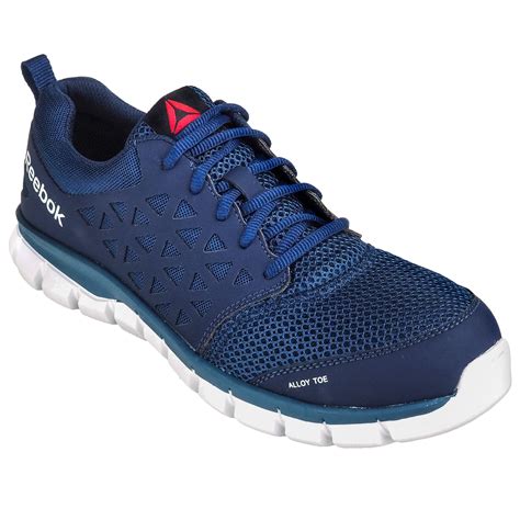 Reebok Shoes: Men's Alloy Toe ESD RB4043 Sublite Cushion Blue Athletic ...