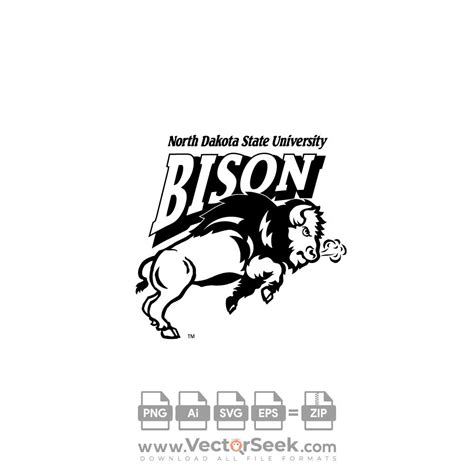 NDSU Bison Logo Vector - (.Ai .PNG .SVG .EPS Free Download)