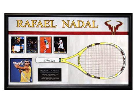 Rafael Nadal Signed Tennis Racquet