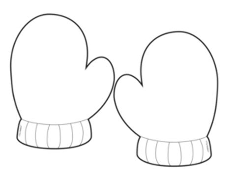 Download High Quality mittens clipart outline Transparent PNG Images ...