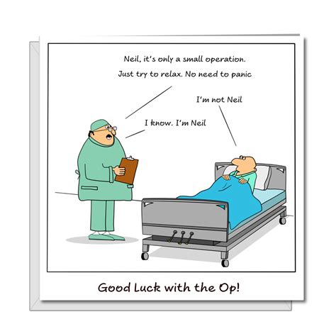 Funny Knee Replacement Surgery Card - Get Well Soon Card, Operation Re - Swizzoo