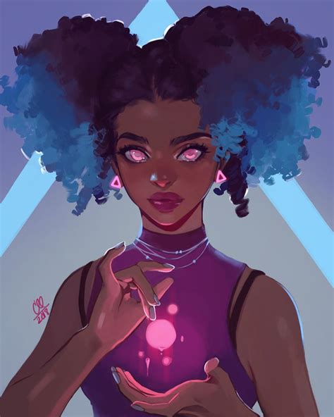 Female Black Anime Characters With Afros - Anime Gallery