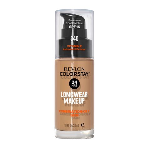 Revlon ColorStay Face Makeup for Combination & Oily Skin, SPF 15 ...